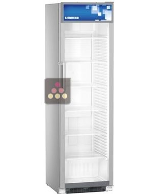 Freestanding professional refrigerator - Glass door with LED side lighting - 422L LIEBHERR PRO