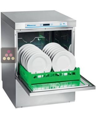 Double-wall glass and dishwasher with Break Tank system - 500x500mm basket HOONVED