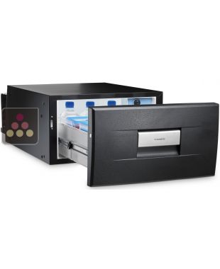 Pull-out fridge - 30L - DC 12/24V - Black front panel DOMETIC