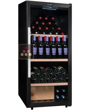 Mono-temperature wine cellar for storage or Multi-temperature wine cellar for serving CLIMADIFF