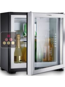 Silent minibar with glass door - can be fitted - 18L - Hinges on the left hand side DOMETIC