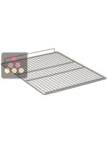 Plastic coated grid with rear stopper for GN 2/1 refrigerator LIEBHERR PRO