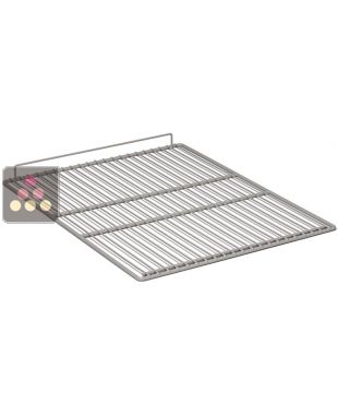 Plastic coated grid with rear stopper for GN 2/1 refrigerator LIEBHERR PRO