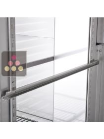 Stainless steel slide (left-hand side) for GN 2/1 2-door cabinets LIEBHERR PRO