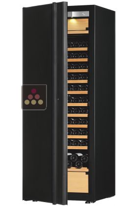 Multi-Purpose Ageing and Service Wine Cabinet for cold and tempered wine - Left Hinged