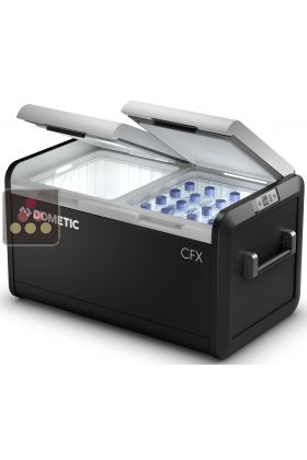 Portable compressor cool box and freezer double zone - 82L