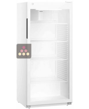 White forced-air refrigerated cabinet - Glass door - 432L
 LIEBHERR PRO