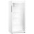White forced-air refrigerated cabinet - Glass door - 432L
