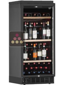 Single-temperature built-in wine cabinet for storage or service - Vertical bottle display CALICE