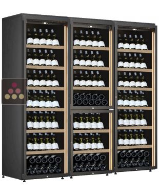 Combination of 3 wine service or storage cabinets - 4 temperature CALICE