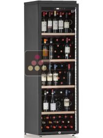 Freestanding multi temperature wine cabinet for service and storage - Vertical bottle display CALICE