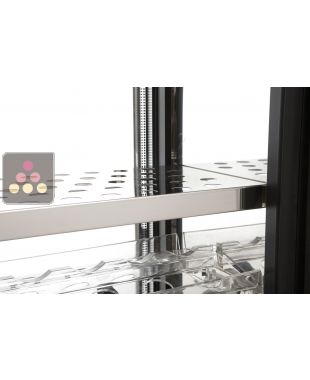 Stainless steel shelf for meat, cheese and cold cuts - Depth 70cm BRERA