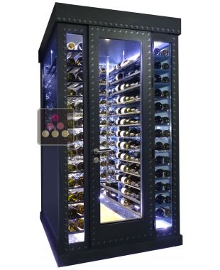 Custom Single temperature Cellar – 2 glass walls – Ageing or service Ma Cave à Vin