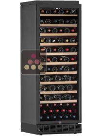 Multi-temperature built in wine cabinet for storage and service - Sliding shelves CALICE