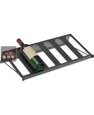 Slanted Skin Shelf for modular storage Architecture Intérieure du Vin - Width 60cm ARCHITECTURE INTERIEURE DU VIN