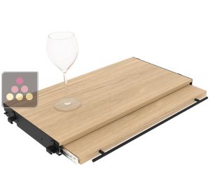 Extendable wooden worktop for modular storage Architecture Intérieure du Vin - Width 60cm
 ARCHITECTURE INTERIEURE DU VIN