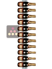 Wall rack for 22 Magnum bottles VISIORACK