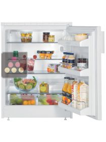 Mini fridge: can be fitted under counter with decorative panel coverable - 150 Litres LIEBHERR