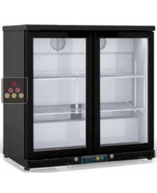 Built-in display fridge for installation under counter - 2 swing doors SAYL