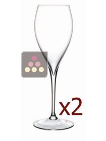 Grand Piqué flutes - Pack of 2 glasses L'ATELIER du VIN