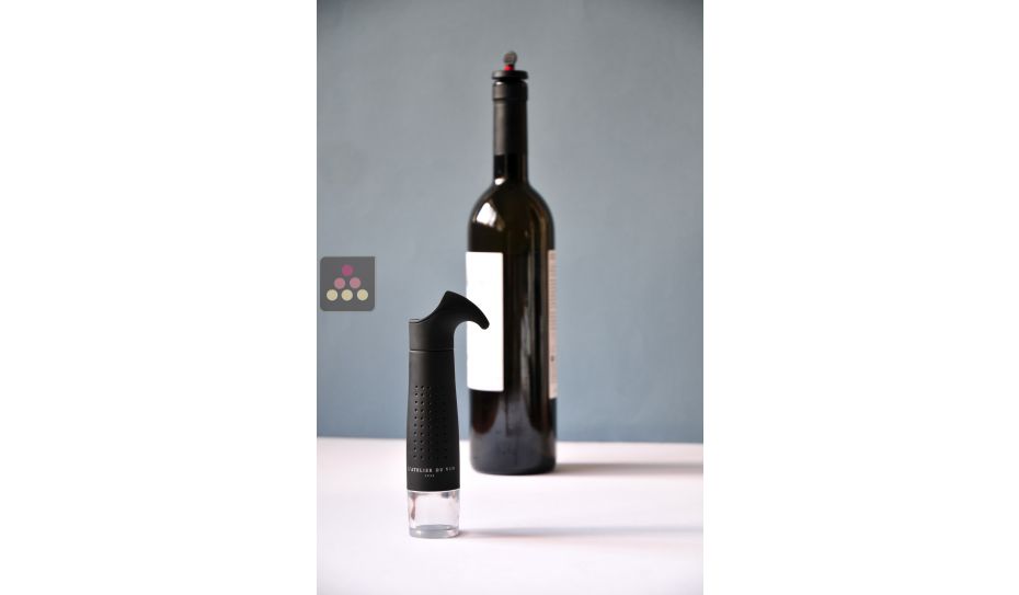 Gard'vin ON / OFF metal stoppers for preservation of open bottles
