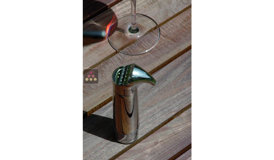 Gard'vin ON / OFF metal stoppers for preservation of open bottles
