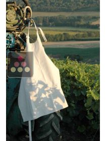 Thick white canvas apron L'ATELIER du VIN