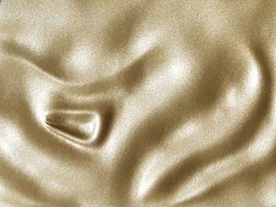 Dune relief frame in liquid metal Gold colour