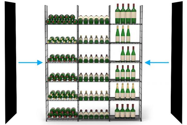 Without metal safety sides at the ends