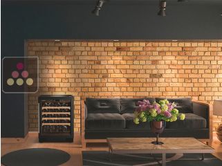 Multi temperature wine service and storage cabinet